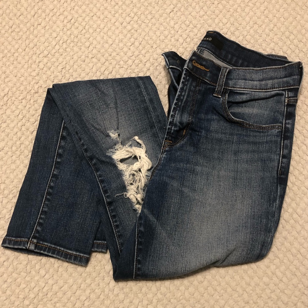 J. Brand Distressed Skinny Jeans Sz. 27